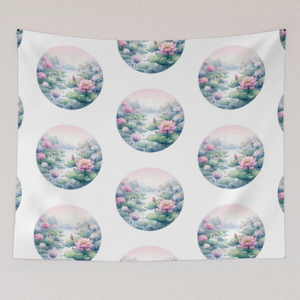 Item preview, "Floating Dreams: The Allure of Water Lilies" designed and sold by Kriebelt.