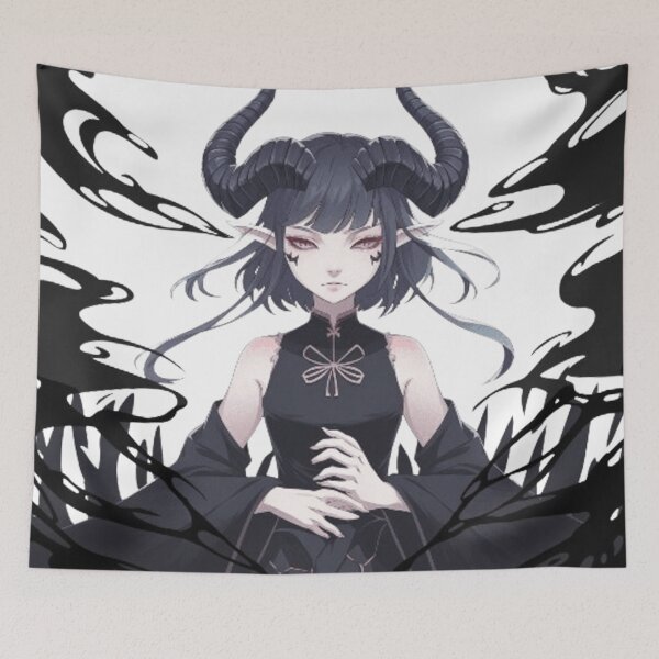 Item preview, Anime Evil Elf Girl Black Aura: Dark Fantasy Design designed and sold by GagGear.