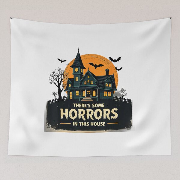 Item preview, There’s Some Horrors In This House Funny Halloween  designed and sold by SavannalCronam.