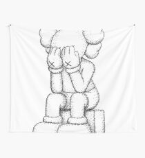 Kaws sad Wall Tapestry