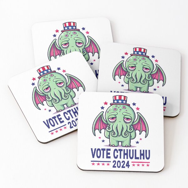 Item preview, Cthulhu For President - Vote Cthulhu 2024 - Funny Cthulhu designed and sold by Shirt-Face.
