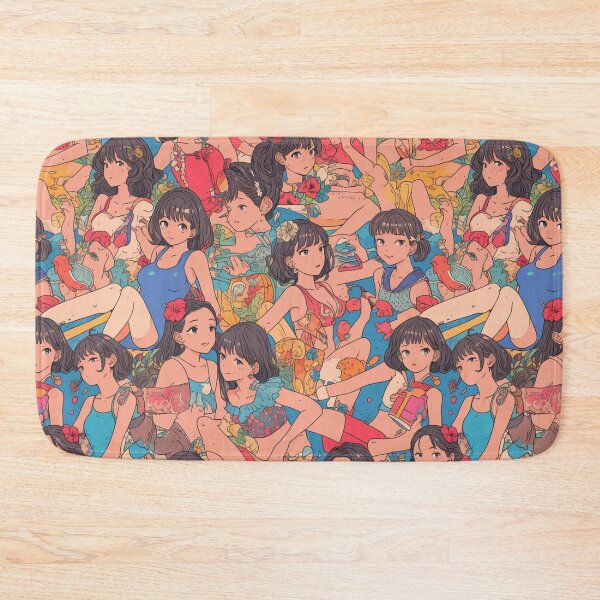 Item preview, Anime Summer Vibes Collage designed and sold by KazyWeeb.