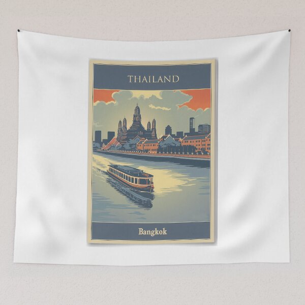 Item preview, Bangkok Eternal: Illustrated Memories designed and sold by MidArtForge.