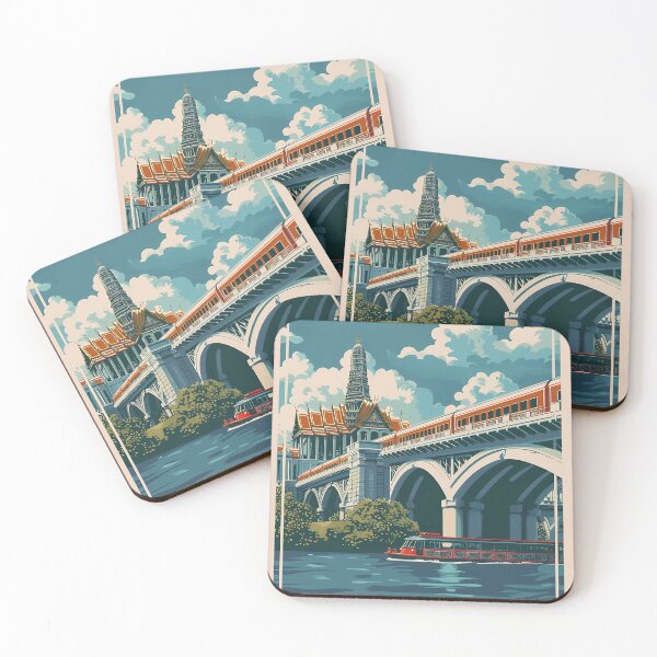 Item preview, Bangkok Eternal: Illustrated Memories designed and sold by MidArtForge.