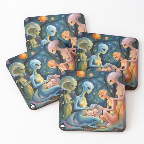 Item preview, Home Coming -The Birth of Humans designed and sold by Owl-o-the-wisp.