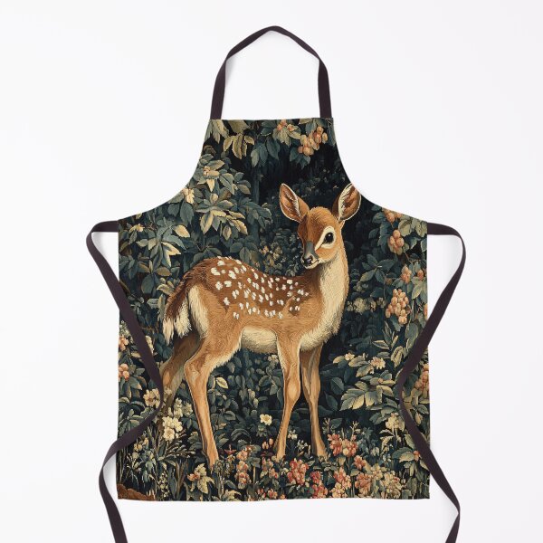 Item preview, Forest Elegance: Renaissance Fawn Verdure Tapestry designed and sold by Octavia Soldani.