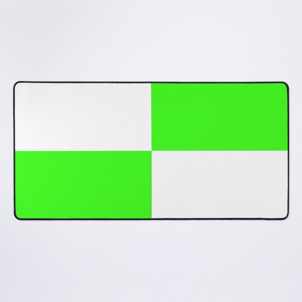 Item preview, Quarters - White and Neon Green designed and sold by JustPatterns2.