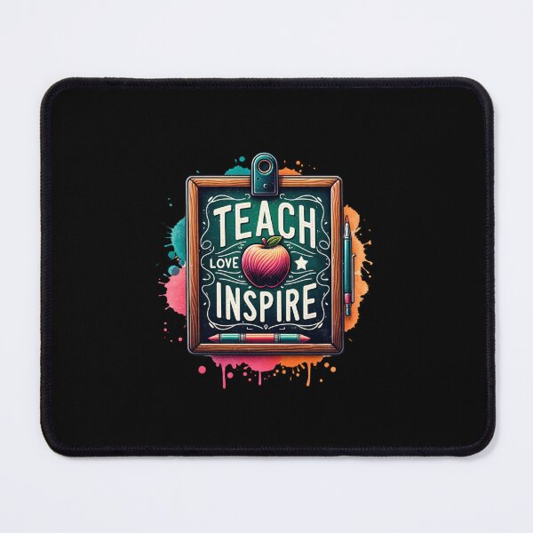 Item preview, Teach, Love, Inspire – Chalkboard Design for Passionate Educators designed and sold by artedigital99.