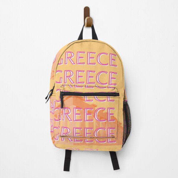 Item preview, Greece Travel Art, Summer Travel Art, Orange designed and sold by Magic Love Art Print.