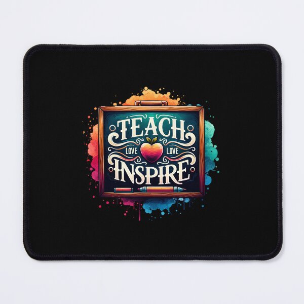 Item preview, Teach, Love, Inspire – Chalkboard Design for Passionate Educators designed and sold by artedigital99.
