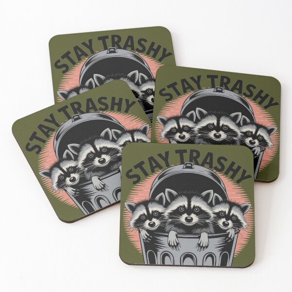 Item preview, stay trashy designed and sold by Delgiur.