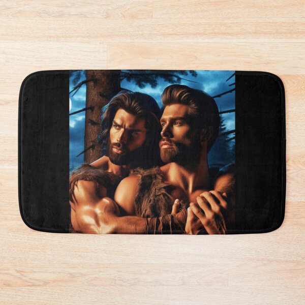 Item preview, Herculean Love Ancient Muscle Leather Bears Gay Pride Graphic Design designed and sold by ItsAKinkThing.