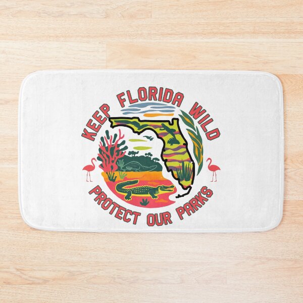 Item preview, Keep Florida Wild, Protect Our Parks Preserve Nature’s Beauty designed and sold by elynne9.