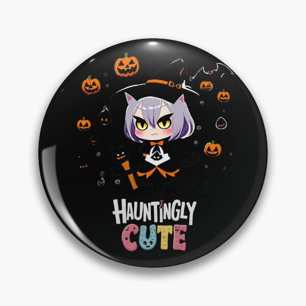 Item preview, Hauntingly Cute: Chibi Witch & Halloween Pumpkin designed and sold by WitMeme.
