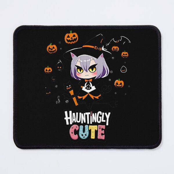 Item preview, Hauntingly Cute: Chibi Witch & Halloween Pumpkin designed and sold by WitMeme.