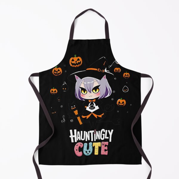 Item preview, Hauntingly Cute: Chibi Witch & Halloween Pumpkin designed and sold by WitMeme.