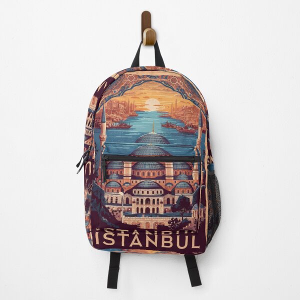Item preview, Istanbul Vintage Travel Poster designed and sold by TravelerRat.