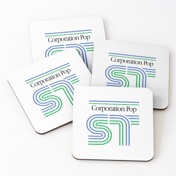 Item preview, Retro Corporation Pop Water Logo Tribute designed and sold by retrobrum.