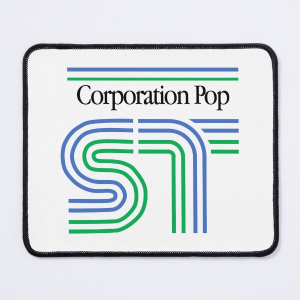 Item preview, Retro Corporation Pop Water Logo Tribute designed and sold by retrobrum.