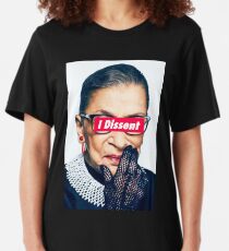 Notorische RBG - Ich bin anderer Meinung Slim Fit T-Shirt