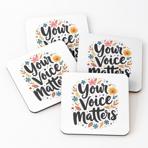 Item preview, your voice matters designed and sold by Ismartista.