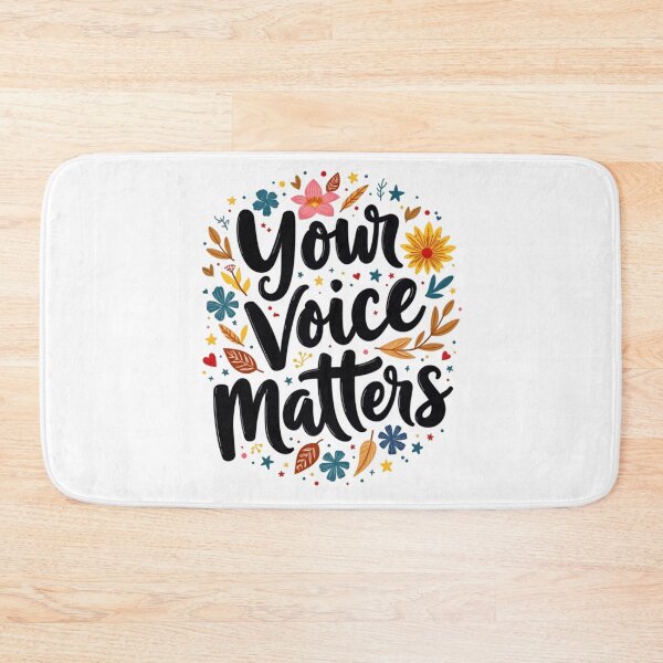 Item preview, your voice matters designed and sold by Ismartista.