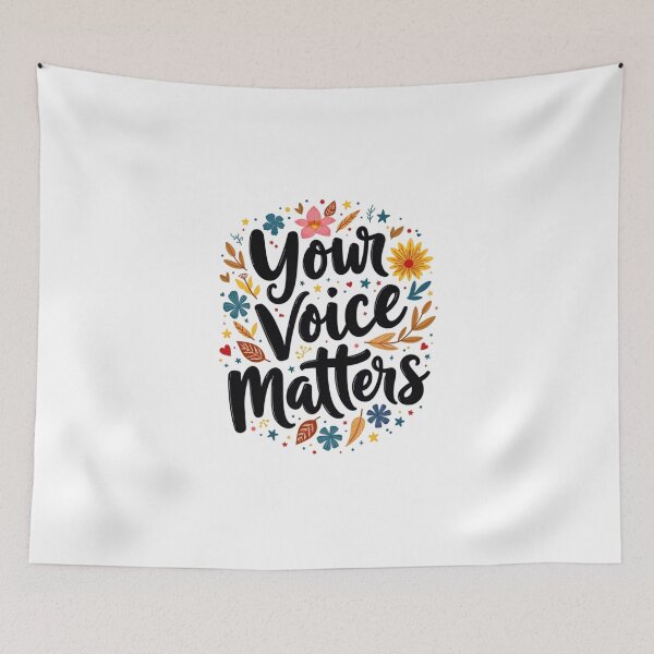 Item preview, your voice matters designed and sold by Ismartista.