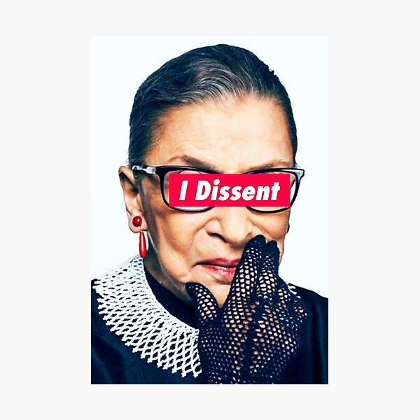 Artikel-Vorschau von Berüchtigte RBG – Ich widerspreche, designt und verkauft von Thelittlelord.