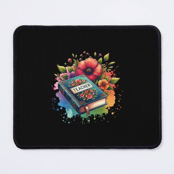 Item preview, Teacher – Floral Book Design for Educators designed and sold by artedigital99.
