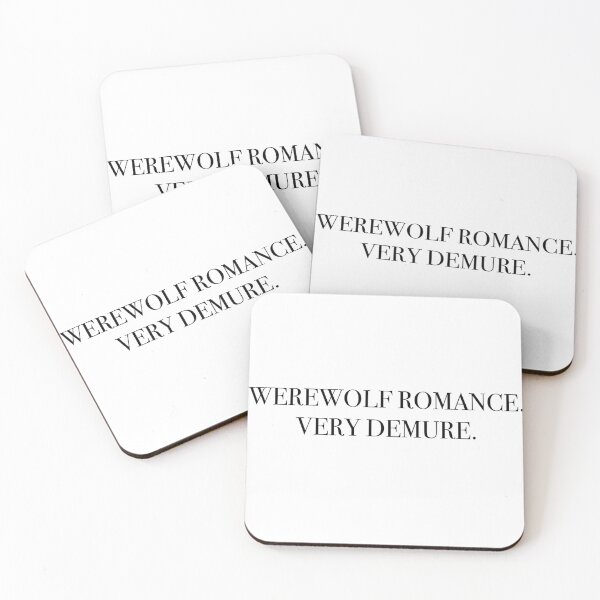 Item preview, werewolf romance very demure designed and sold by moremattie.