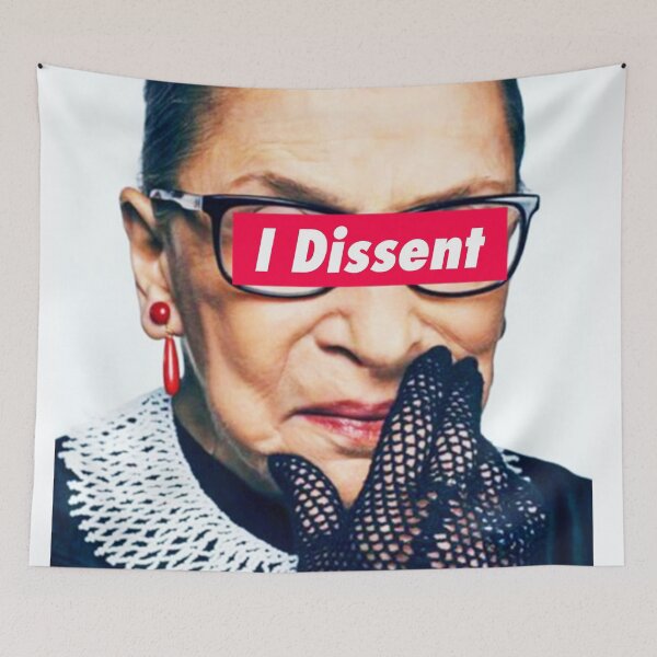 Item preview, Notorious RBG - I Dissent designed and sold by Thelittlelord.