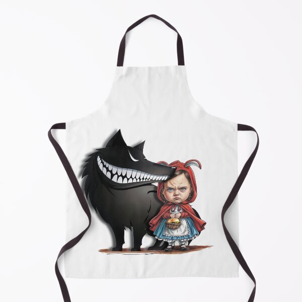 Item preview, Little Girl and the Friendly Wolf designed and sold by NickTaroDesign.