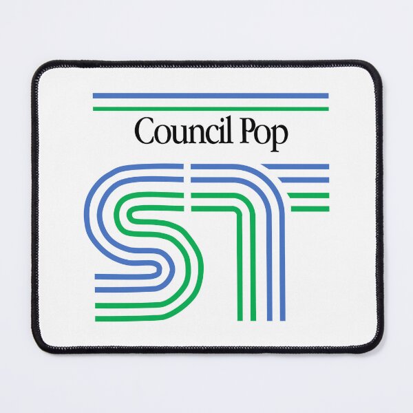 Item preview, Retro Council Pop Water Logo Tribute designed and sold by retrobrum.
