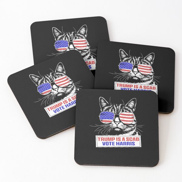 Item preview, Funny Donald Trump is a Scab Vote Harris 2024 President designed and sold by 07Art.
