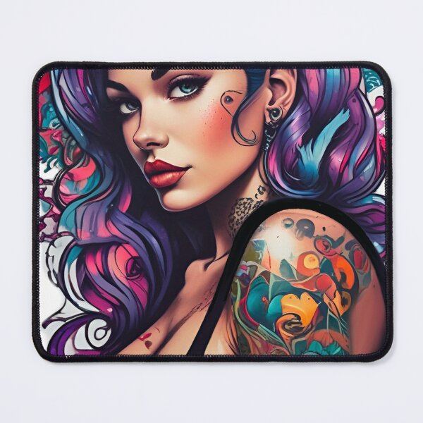 Item preview, Tattoo Pinup Girl designed and sold by MatrixTattoo.