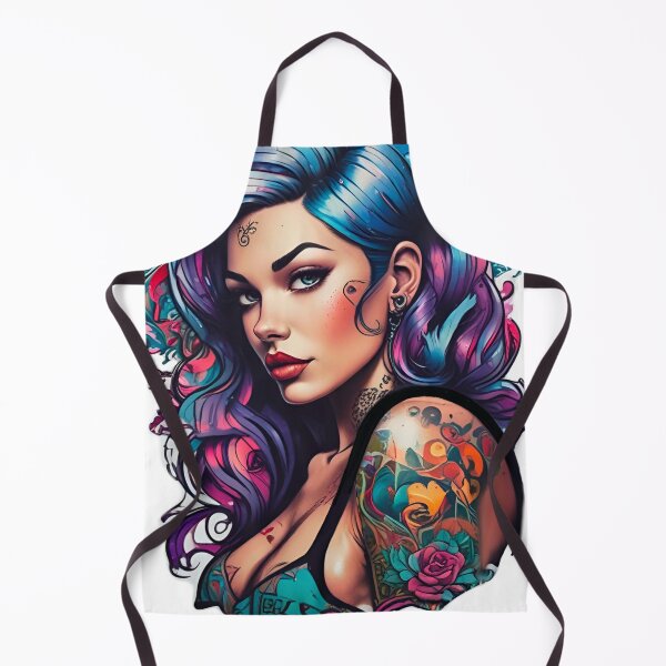 Item preview, Tattoo Pinup Girl  designed and sold by MatrixTattoo.