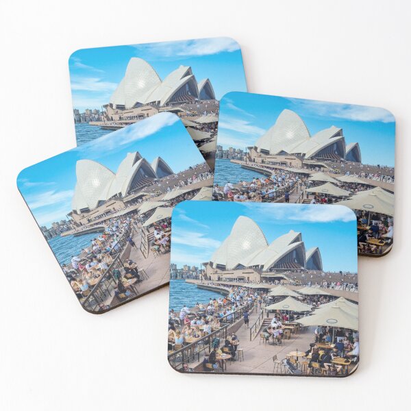 Item preview, Sydney Opera House and Opera Bar, Sydney, NSW, Australia designed and sold by Ross.A.Campbell.