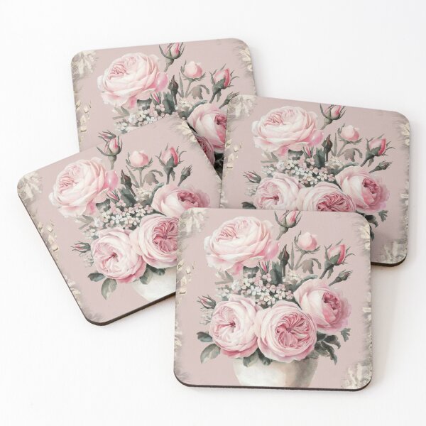 Item preview, Pink Cabbage Rose Vintage Beauty designed and sold by SloganExpress.