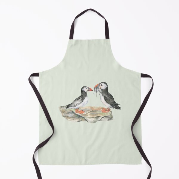 Item preview, Cute Atlantic Puffins on a Rock designed and sold by Flowersforbear.