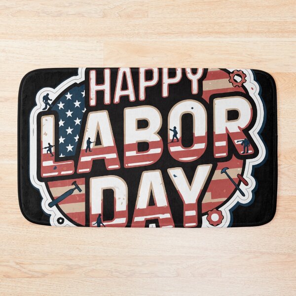 Item preview, Sticker T-Shirt Design Trending: Celebrate Labor Day designed and sold by ForeverPrintsOK.