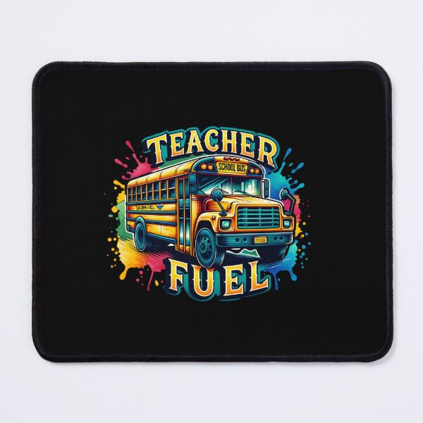 Item preview, "Teacher Fuel – Energizing School Bus Design for Educators" designed and sold by artedigital99.