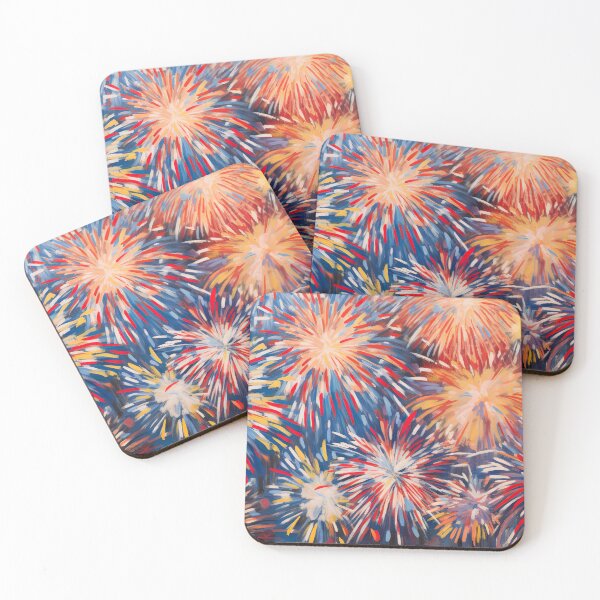 Item preview, Fauvism - Fireworks designed and sold by KootenayDesigns.