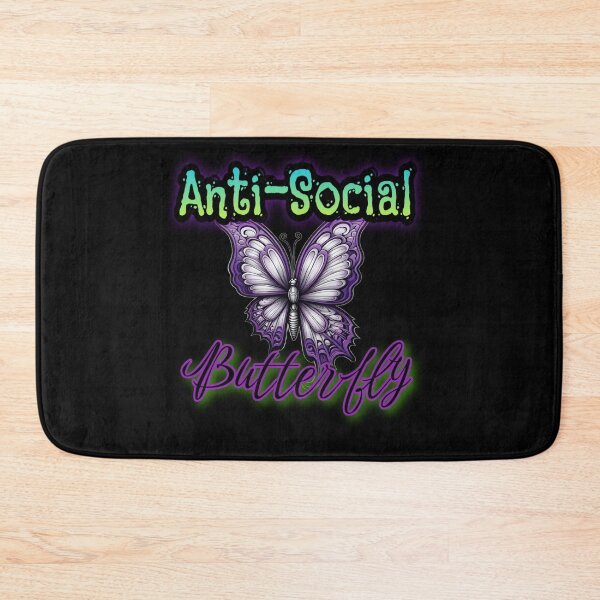 Item preview, Anti social butterfly emo designed and sold by Heaven Welch.