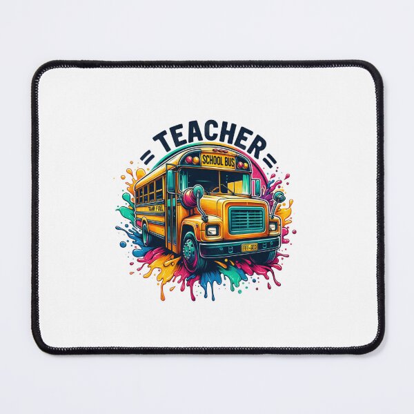 Item preview, Teacher Fuel – Energizing School Bus Design for Educators designed and sold by artedigital99.