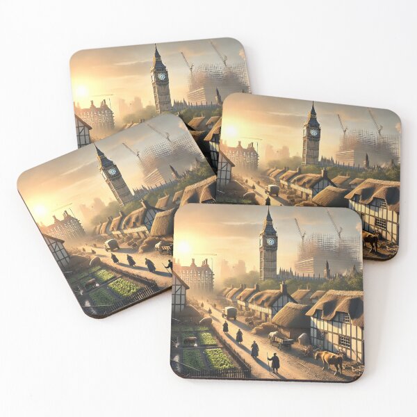 Item preview, Old Big Ben designed and sold by InkBubble2024.