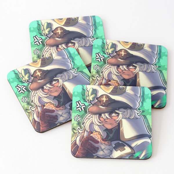 Item preview, GUILTY GEAR: STRIVE Ramlethal Valentine Burger Fanart Print A4 Artwork designed and sold by Pyrothlets.