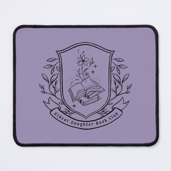 Item preview, Eldest Daughter Book Club | Crest (Black) designed and sold by alocadastark.