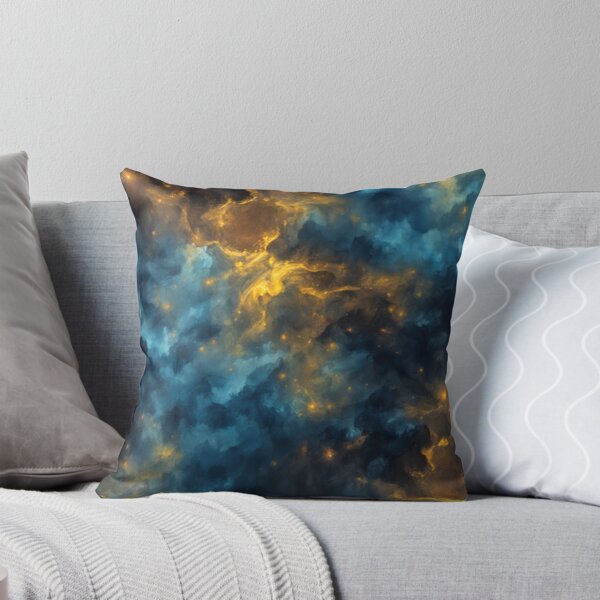 Item preview, Blue and Yellow Cosmic Radiance designed and sold by BirdsnStuff.