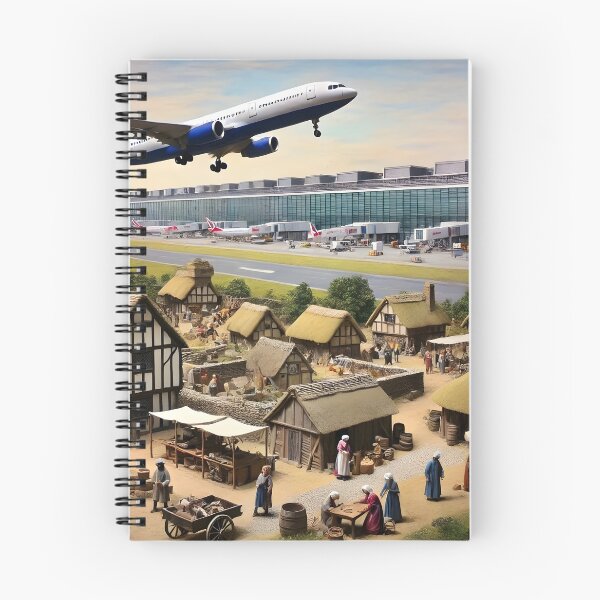 Item preview, Heathrow from the Past designed and sold by InkBubble2024.