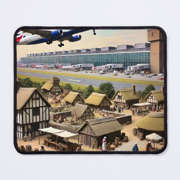 Item preview, Heathrow from the Past designed and sold by InkBubble2024.